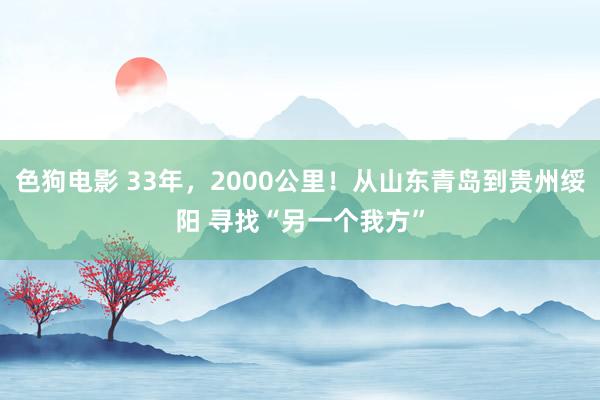色狗电影 33年，2000公里！从山东青岛到贵州绥阳 寻找“另一个我方”