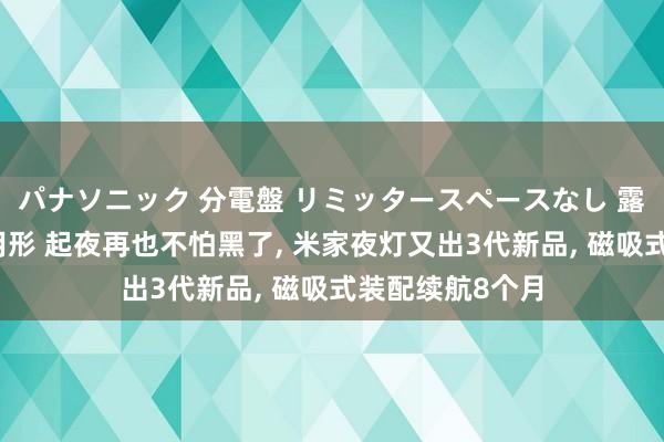 パナソニック 分電盤 リミッタースペースなし 露出・半埋込両用形 起夜再也不怕黑了， 米家夜灯又出3代新品， 磁吸式装配续航8个月
