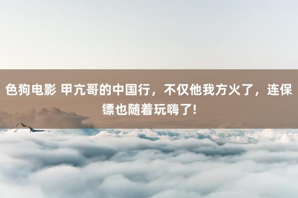 色狗电影 甲亢哥的中国行，不仅他我方火了，连保镖也随着玩嗨了!