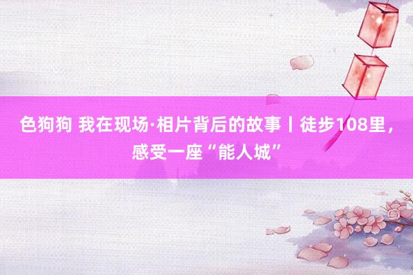 色狗狗 我在现场·相片背后的故事丨徒步108里，感受一座“能人城”