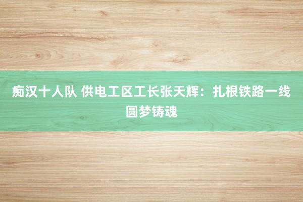痴汉十人队 供电工区工长张天辉：扎根铁路一线圆梦铸魂