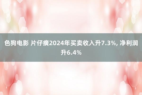 色狗电影 片仔癀2024年买卖收入升7.3%， 净利润升6.4%